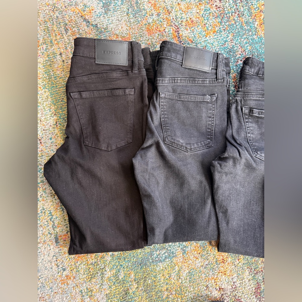 Express Jeans- 4 Pair Bundle - image 2